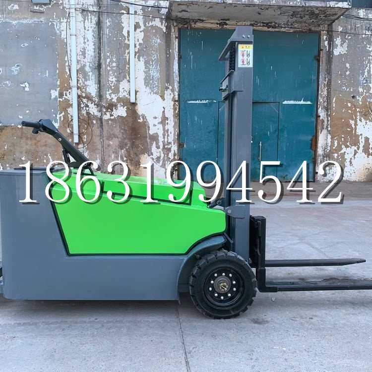 江津区小型电动叉车1吨2吨步行站驾式电瓶堆高充电装卸车液压升降车铲车